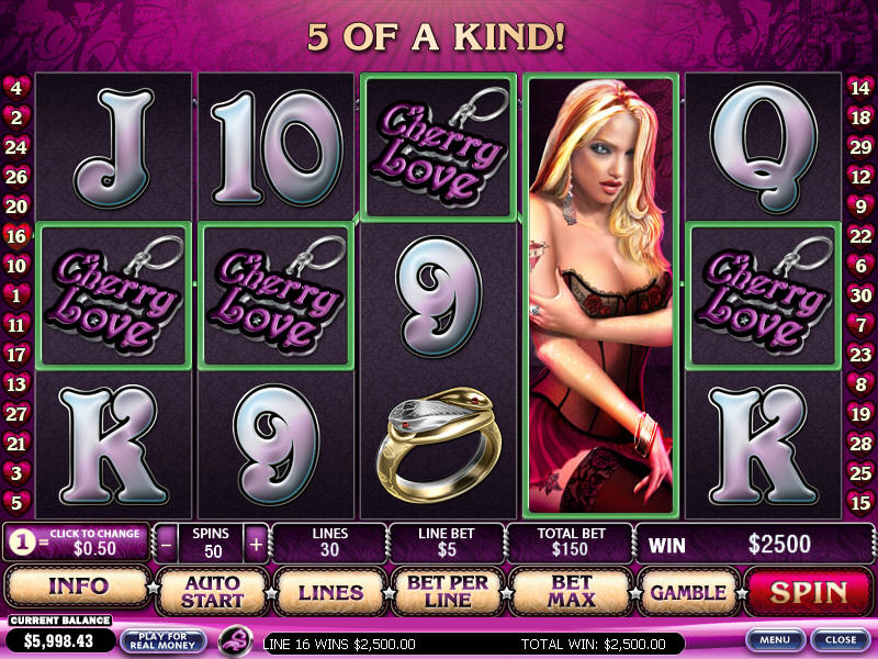 Cherry Love Playtech Slots Bonus