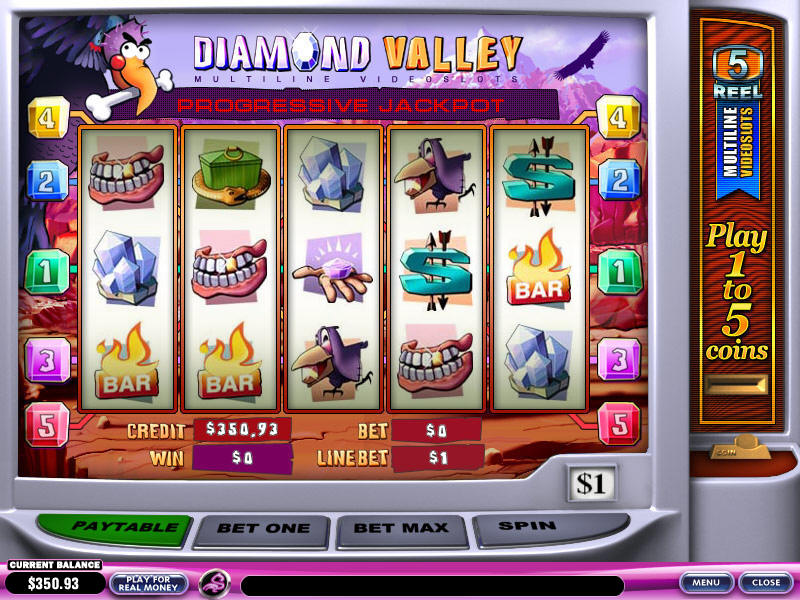 Diamond Valley Playtech Slots Bonus